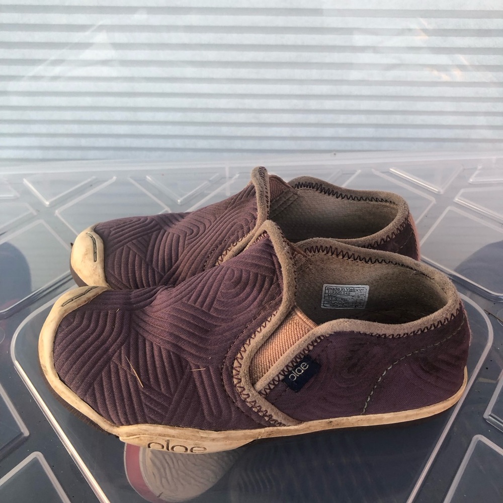 PLAE Migi  Kids Slip-On Slippers Dark Brown Slip on Shoes Size 11.5
